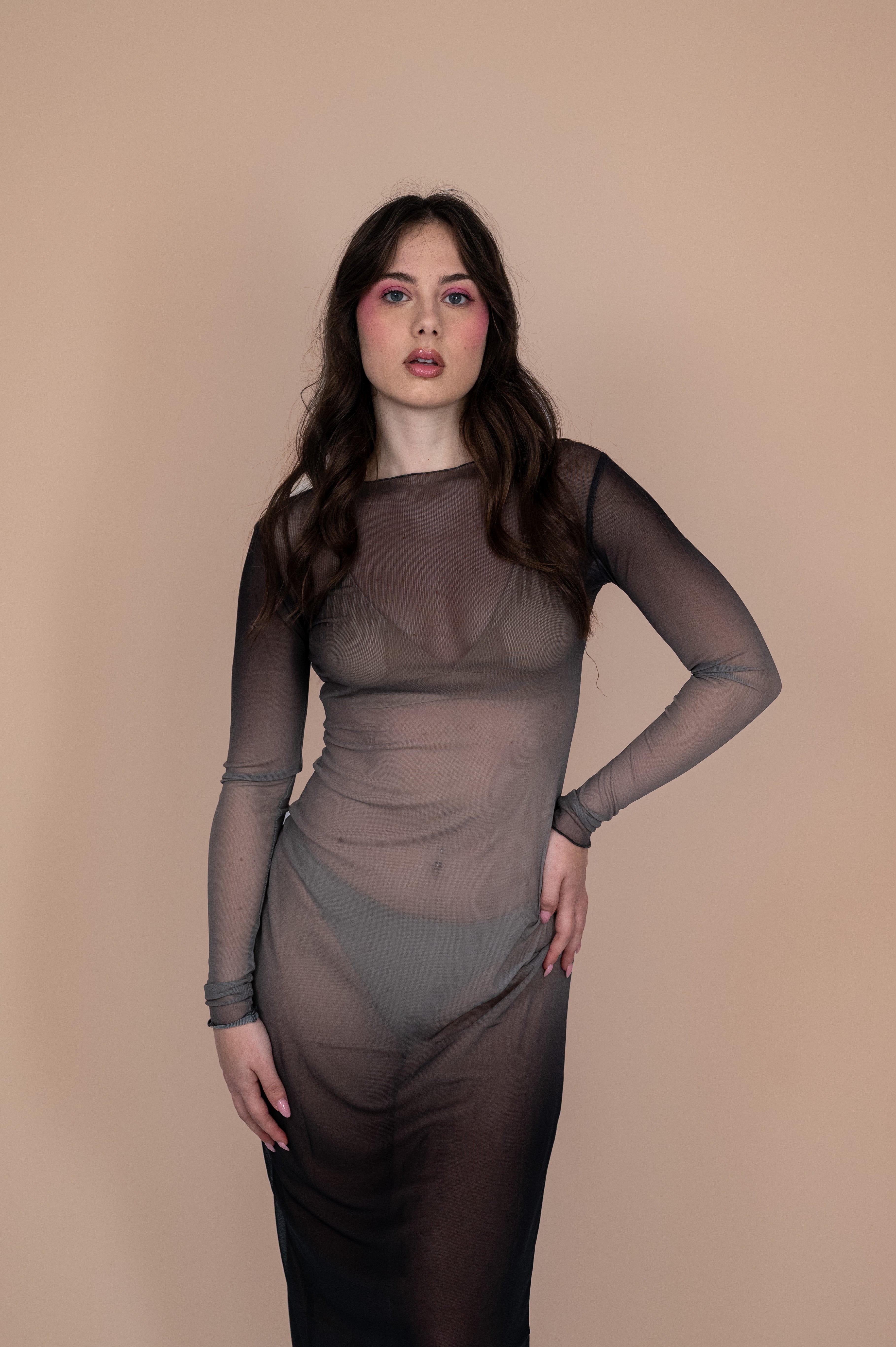 Sheer Illusion Dress